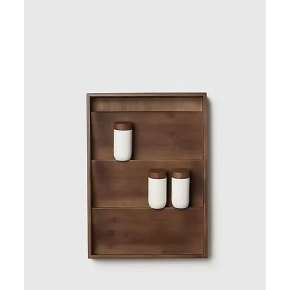 Marie Kondo Narrow In-Drawer Spice Organizer Kocha Brown